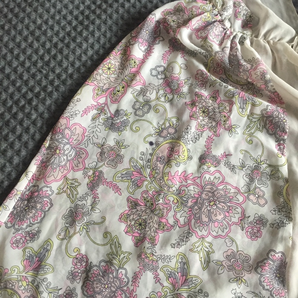 Victoria’s Secret Floral Long Chiffon CoverUp Gown - Picture 5 of 7